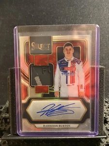 Harrison Burton 2024 Select Auto Memorabilia Silver Prizm #87/99 - Foto 1 di 2