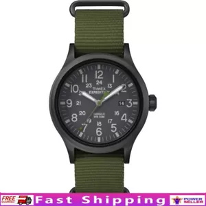 Men's Expedition Scout 40mm Quartz Watch Water Resistant Leather Outdoor Sport - Picture 1 of 4