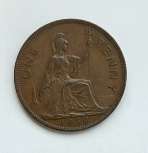 1939 BRITISH PENNY WITH GOOD DETAIL - Picture 1 of 4