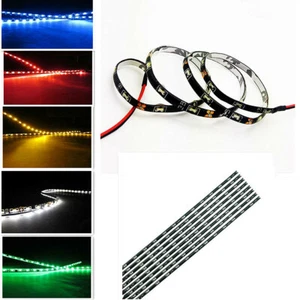2X Slim 60CM 60Leds 335 SMD Led Side Glow Strip Lights Waterproof 12V Ex-Works - Picture 1 of 14
