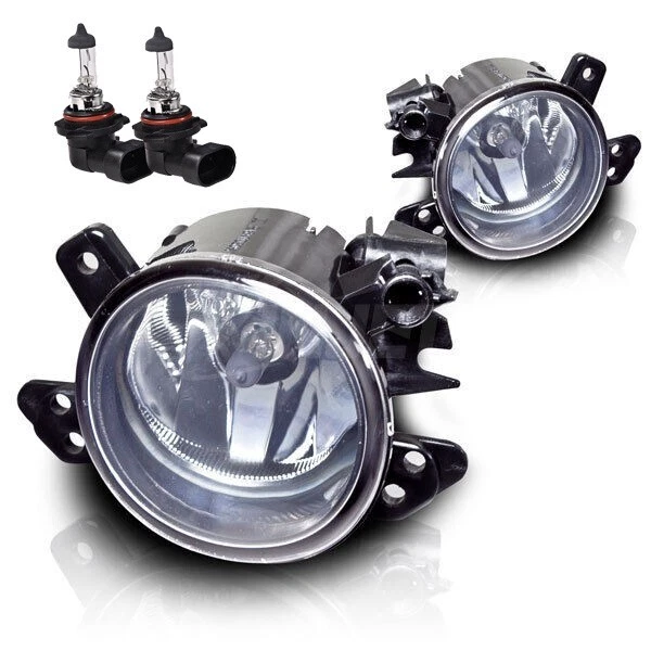 Fog Light For 2006-14 Mercedes-Benz PAIR Bumper Lamps Clear Lens Replacement - Imagem 1 de 4
