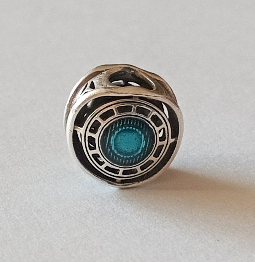 Pandora x Marvel The Avengers Iron Man Arc Reactor "I Love You 3000" S925ale - Image 1 of 4
