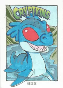 1/1 Cryptkins Nessie - ANDY BOHN - Picture 1 of 1