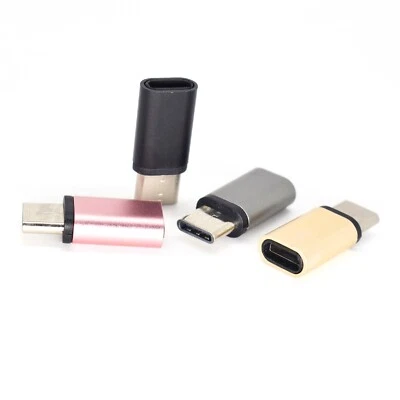 10pcs USB 3.1 Type-C USB-C Male To Micro-B USB Female Converter Charger Adapter - Image 1 of 4