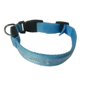 LED Dog Collar - Rechargeable - Durable Nylon - Pet Safety - Pro Tech Products - Picture 1 of 10
