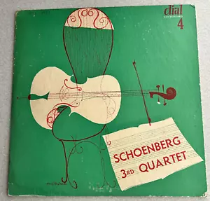 Schoenberg, Pro Arte Quartet 3rd Quartet, Opus 30 LP David Stone Martin Rare - Picture 1 of 8