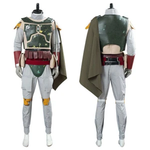 Star Wars Boba Fett Cosplay Costume Outfits Halloween Suit Carnival Uniform Suit - Picture 1 of 11