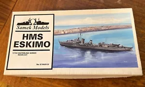 Samek Models 1/700 HMS Eskimo raro kit resina - Foto 1 di 1