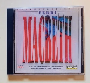 MacBeth by Giuseppe Verdi CD Opera 1847 Italian French Classical Free Shipping - Foto 1 di 3