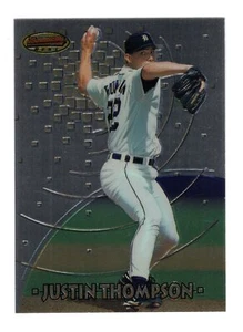 1997 BOWMAN'S BEST JUSTIN THOMPSON CARD #128 **NM-MT** DETROIT TIGERS - Picture 1 of 2