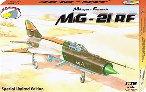 Wohnmobil Flugzeug 1/72 Mikoyan MiG-21RF Fischbett Modellbausatz - Bild 1 von 2