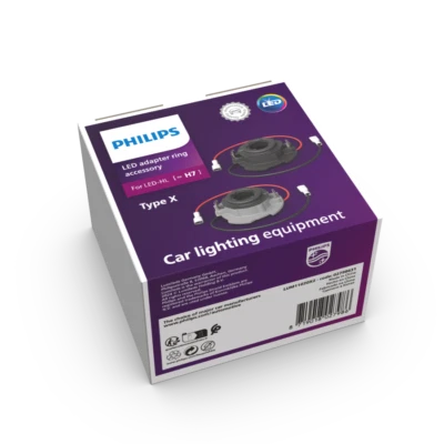 H7-LED Adapter-Ring "X" für Philips Ultinon Pro6000 - Bild 1 von 4