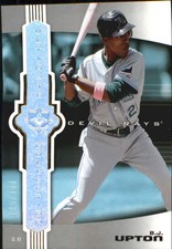 2007 Ultimate Collection Tampa Bays Devil Rays Baseball Card #93 B.J. Upton/450