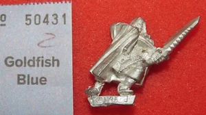 Games Workshop Warhammer Dark Elf Elves Assassin 1995 Marauder Metal OOP GW - Picture 1 of 2