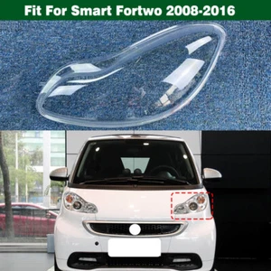 Left Side Headlight Lens Cover Shell Lampshade Glue For Smart Fortwo 2008-2016 - Picture 1 of 13