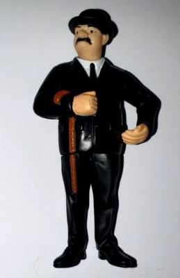 DUPOND Tintín Lata PVC Figura Juguete Figura Comida Rápida McDonalds Europa Francia Foto 1 de 3