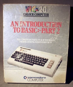 Introduction To Basic: Part 2 - Vic 20 - Box/Manual/Cassettes - Picture 1 of 4