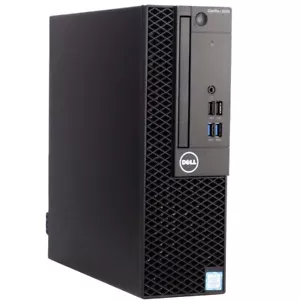 Dell Desktop Computer i3 SFF 8GB RAM 240GB SSD Windows 10 PC Wi-Fi - Picture 1 of 5