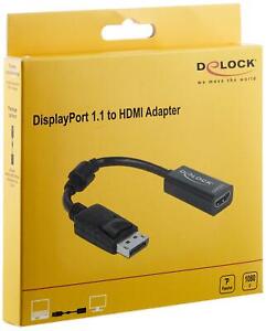 DeLOCK DisplayPort Male to HDMI Female Adapter