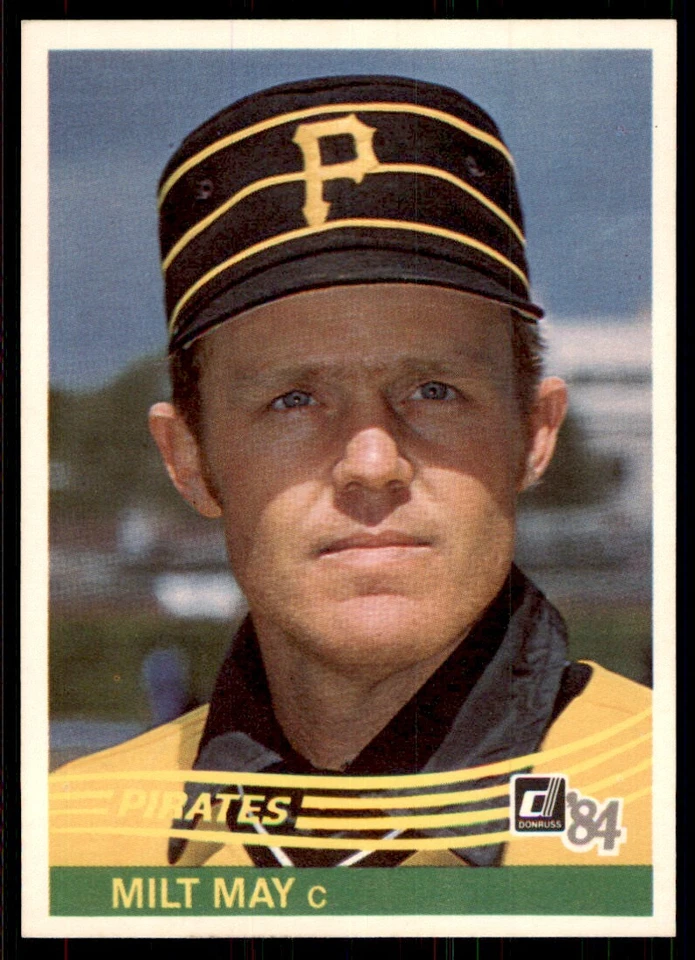 1984 Donruss Milt May Baseball Cards #386 - Image 1 of 2