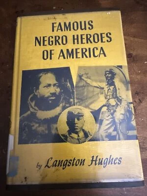 FAMOUS NEGRO HEROES OF AMERICA by LANGSTON HUGHES, First Edition 10th Printing - Image 1 of 4