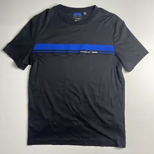 Porsche x BOSS T-shirt Men’s L Black Capsule Tiburt Hugo Boss (see measurement) - Picture 1 of 13