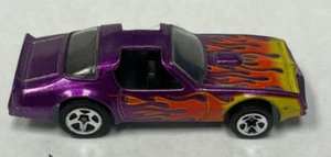 Mattel Hot Wheels 2006 1:64 Scale Purple With Orange Flames Hot Bird Pontiac L2 - Picture 1 of 5