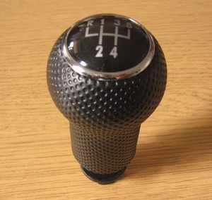 Gear Shift Knob 5 Speed Leather Imitation for VW Golf 3 4 Polo 6N 6N2 Bora Vento - Picture 1 of 2