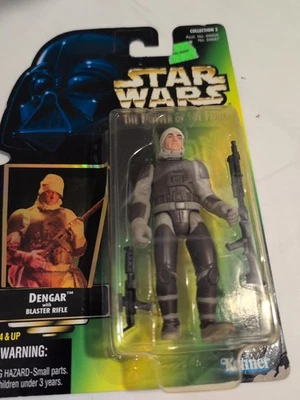 Figura de acción Kenner Star Wars Dengar con rifle bláster Foto 1 de 2