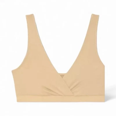 Sutiã de dormir novo sem etiquetas para maternidade e enfermagem. Aveia M - Imagem 1 de 4