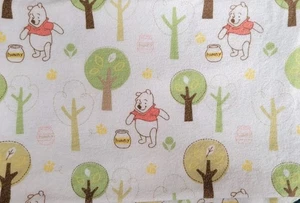 Disney Baby Winnie The Pooh Receiving Blanket Cotton Swaddle Lovey - Picture 1 of 7