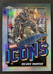 2025 Topps Chrome Marvel - (Silver Surfer) Iconos Inserto #MI-4 - Imagen 1 de 2