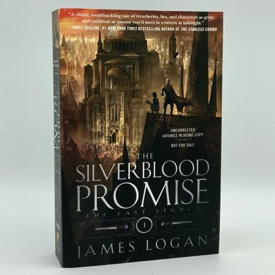 *ARC / Uncorrected Proof* The Silverblood Promise - James Logan (Tor, 2024) - Image 1 of 4