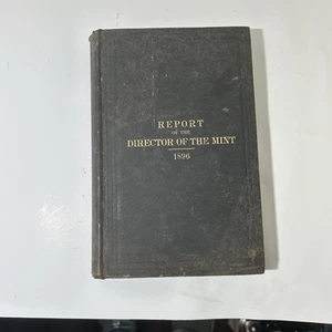 1886 Annual Report of the Director of the Mint- Very Scarce- Nice new binding. - Imagen 1 de 5