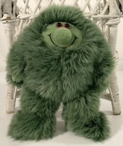Vintage BBC Sprachenlernen MUZZY das grüne Monster Plüsch früher Vorteil - Bild 1 von 7