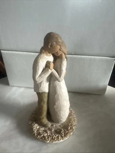 Willow Tree Hold Dear the Promise of Love 6.5” Resin Figurine 2007 No Box - Picture 1 of 4