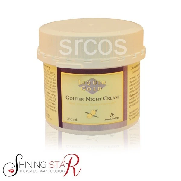 Anna Lotan Liquid Gold Golden Night Cream 250ml 8.4fl.oz Brand New - Image 1 of 1