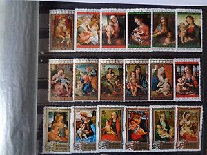  BURUNDI  stamps NOEL 1968-1976 Art Christmas #1