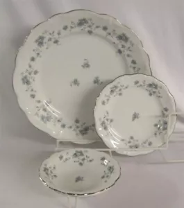 31 Piece Set Johann Haviland Bavarian China Blue Garland Dinner Plates, Berry - Picture 1 of 2