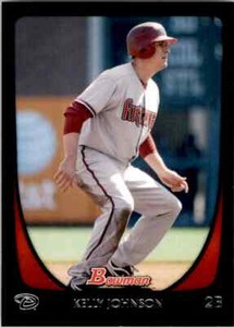 2011 Bowman Kelly Johnson #162 Arizona Diamondbacks