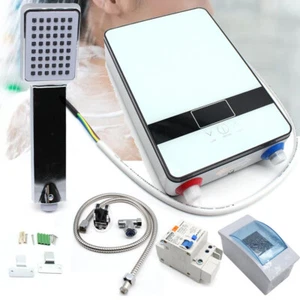 6.5KW Electric Hot Water Heater Tankless Instant Bathroom Shower Water Heater - Picture 1 of 19