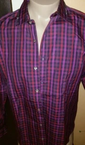 Ted Baker print men shirt size 16 - Picture 1 of 4