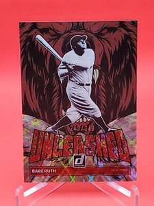 Babe Ruth 2022 Donruss #UL-13 Unleashed Silver 249/349 New York Yankees