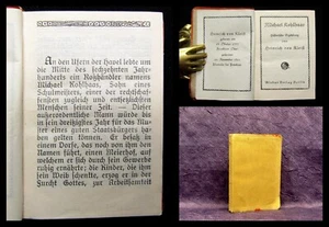 Heinrich von Kleist Michael Kohlhaas Historische Erzählung Minibuch 8x6 cm o.J. - Bild 1 von 5