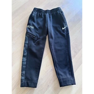 Nike Elite Therma-FIT Training Pants Black Zipper Pocket 4 YRS - Picture 1 of 4
