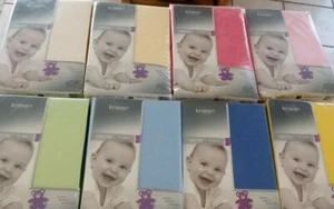 Kneer Frottee Baby Kind Kinder Spannbetttuch Laken Bezug 60/120 und 70/140cm neu - Bild 1 von 24