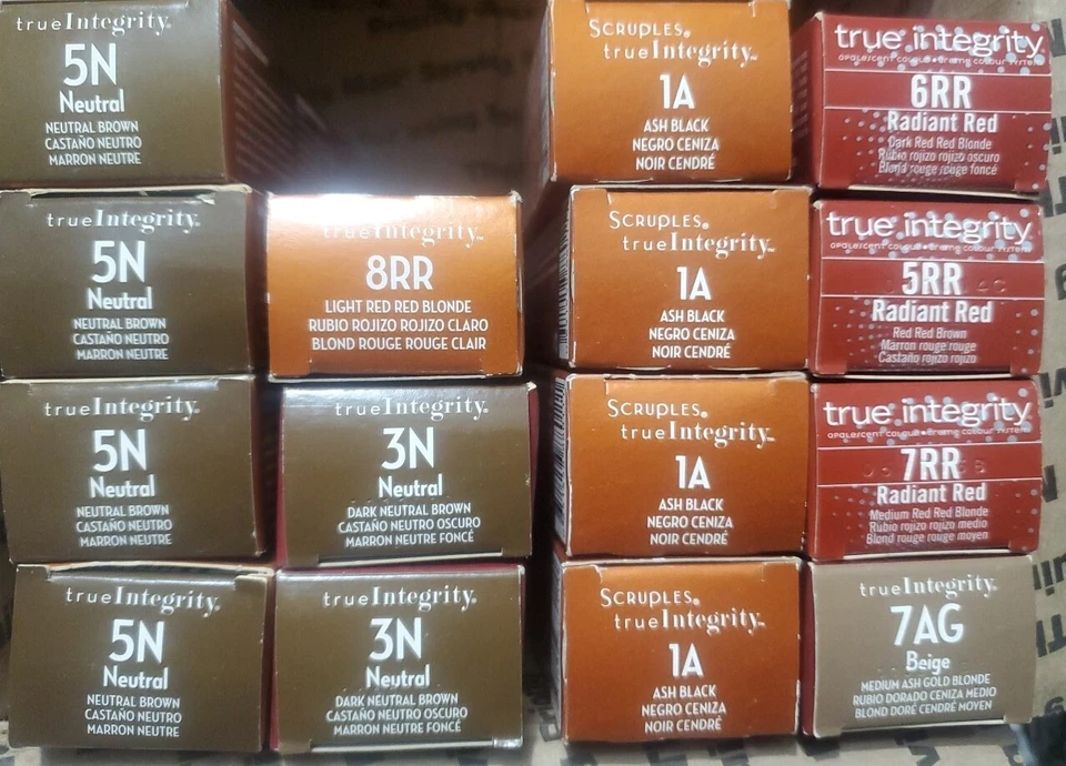 SUPER VENTA Color de cabello opalescente Scruples True Integrity embalaje 15 un.  Foto 1 de 2