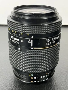 Nikon AF Zoom NIKKOR 35-105mm f/3.5-4.5 Lens - NO CAPS - Picture 1 of 7
