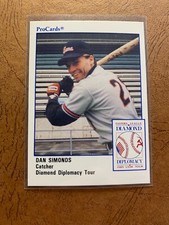 DAN SIMONDS 1989 ProCards Eastern League USSR Diamond Diplomacy PWE SHIP
