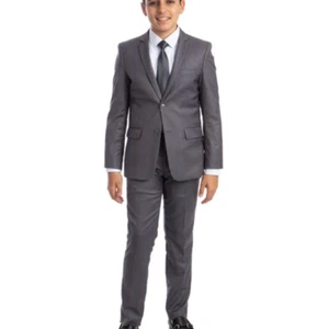 Perry EllisPB363 5 pieces Kids Suits M Grey - Picture 1 of 9